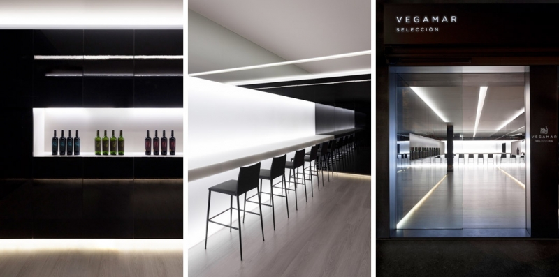 Vegamar Seleccion葡萄酒零售商店空間設計