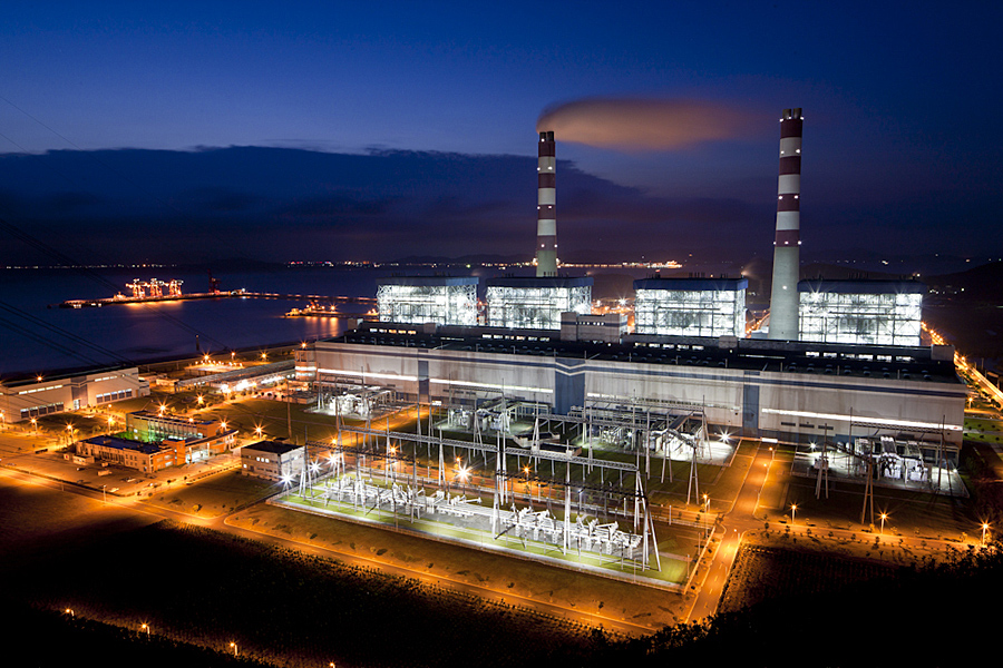 華能集團玉環電廠工業場景攝影